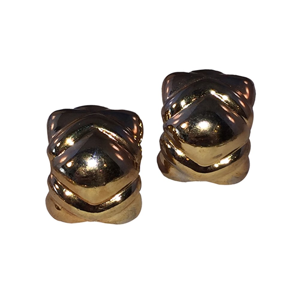 Givenchy Xoxo Retro Clip On Earrings